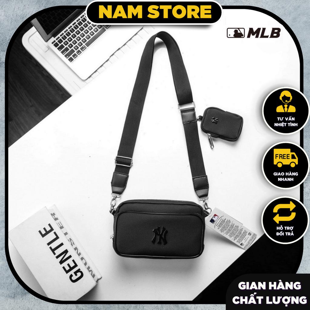 Túi đeo chéo nam nữ thời trang cao cấp MLB NY chống nước 100% Full bao bì MLB có túi Tiddy siêu cute đi kèm