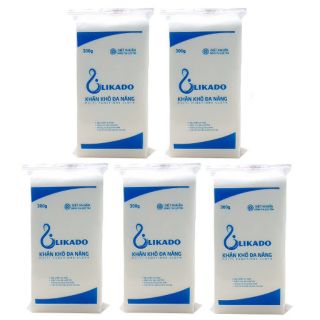 Combo 10 bịch khăn vải Likado Loại 300g