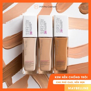 Kem nền che khuyết điểm Maybelline Super Stay 24h 30ml
