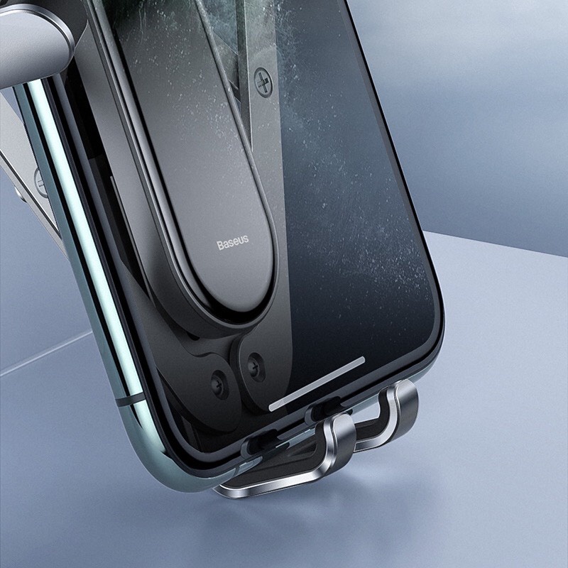 Giá đỡ điện thoại trên xe hơi Baseus SUYL-QE01/0S Penguin gravity phone holder-Hàng chính hãng