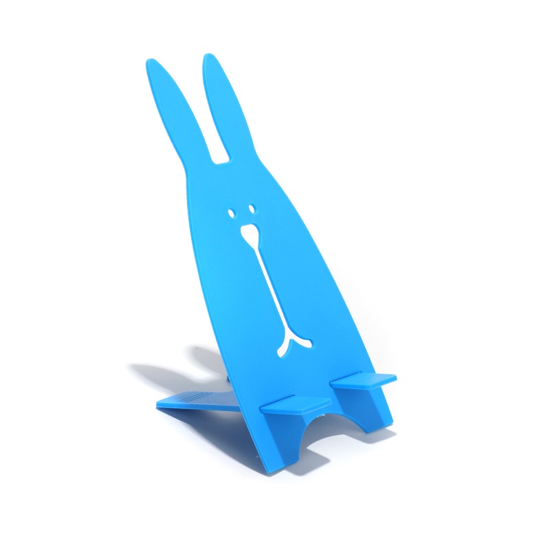 Giá đỡ, kệ để điện thoại xem video, quay live, bảng đọc bỏ túi, xếp gọn tiện lợi hình chú thỏ đáng yêu