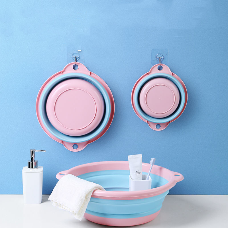 Tô silicon kích thước lớn có thể gập lại di động tiện lợi