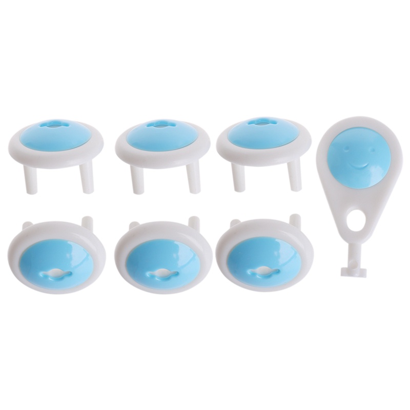 6 Nắp đậy ổ cắm điện 2 chấu bảo vệ an toàn cho bé