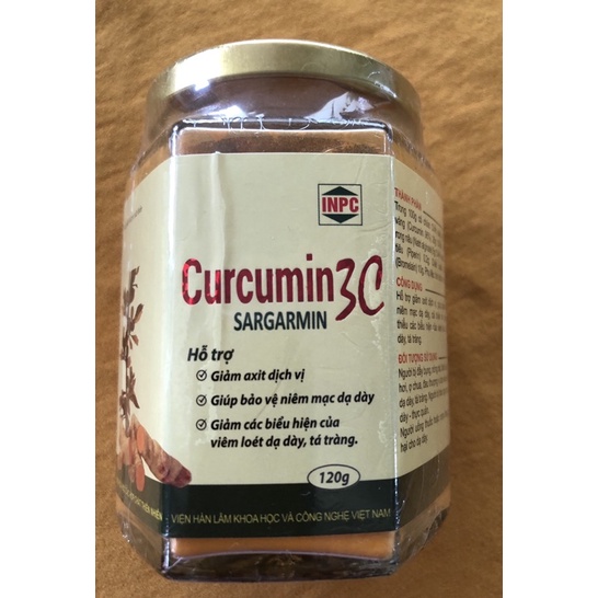 Tinh bột nghệ curcumin 3C - INPC Viện Hàn lâm Khoa học Công nghệ Việt Nam