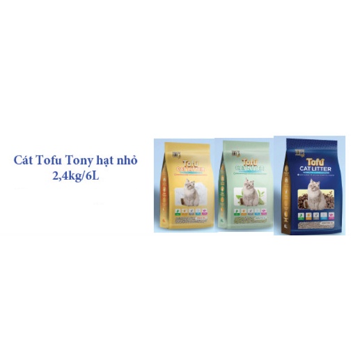 Cát vệ sinh chó mèo - Cát đậu nành Tofu Tony's - Zippopet