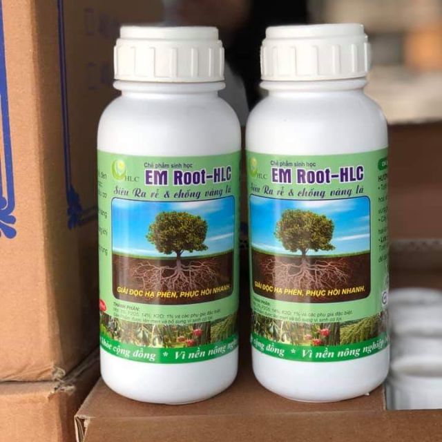 Combo 2 lọ chế phẩm kích rễ kích ki siêu mạnh EM-Root 500ml