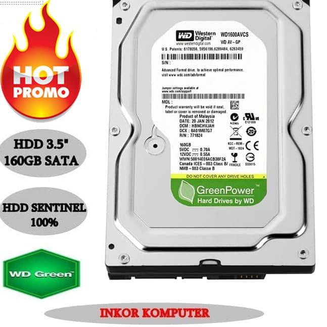 Ổ Cứng Hdd 3.gb Sata Wd Green 1 Week