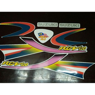 Bộ tem suzuki Sport 2000 đỏ