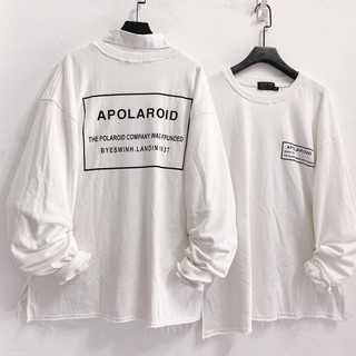 Áo sweater APOLAR xẻ tà (hình thật)