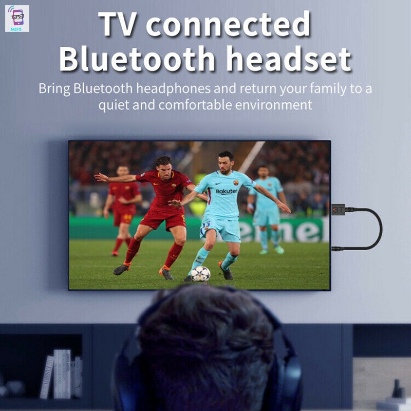 Bộ Thu Phát Âm Thanh Bluetooth 5.0 Cho Tv / Pc / Loa / Laptop