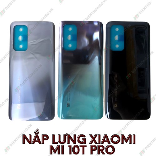 Nắp lưng xiaomi mi 10t _mi 10t pro 5g_k30s có sẵn keo dán