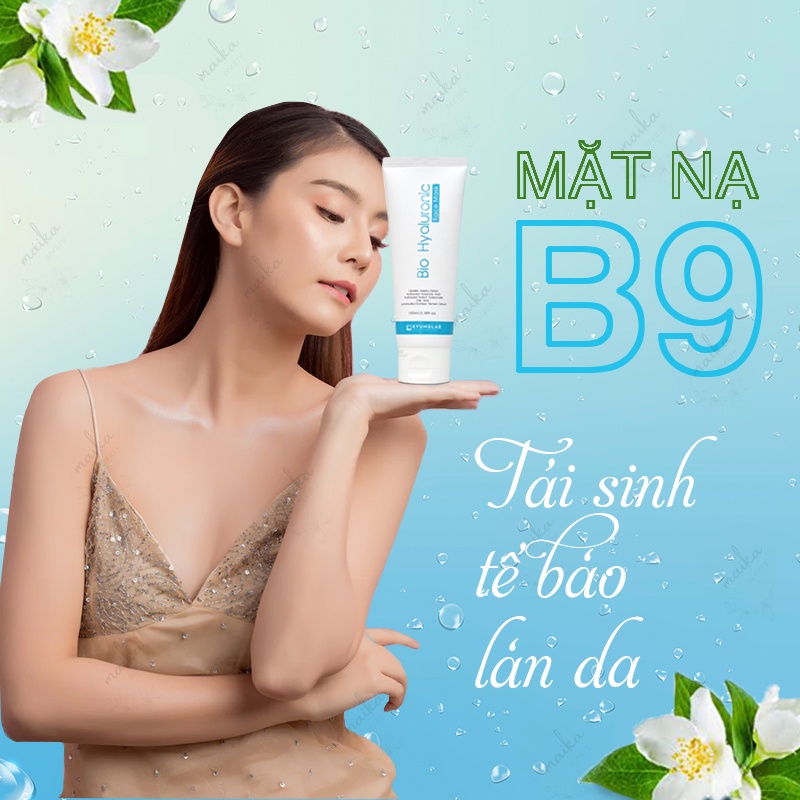 Mặt nạ cấp ẩm, làm dịu da, ngừa lão hóa KYUNG LAB VITAMIN B9 BIO HYALURONIC FACE MASK 100ml | BigBuy360 - bigbuy360.vn