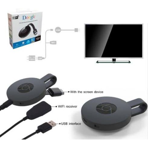 Đầu Thu Tín Hiệu Wifi Hdmi Không Dây Google Chromecast Dg03