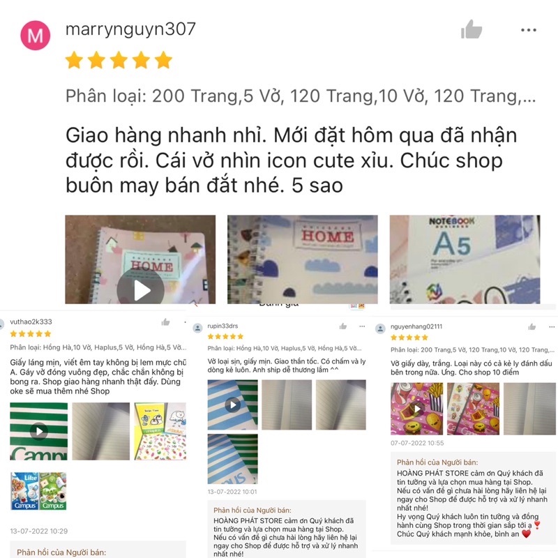 Vở Kẻ Ngang Vở Viết Campus 80/120/200 Trang Giấy Láng Mịn Viết Êm Hàng Loại 1