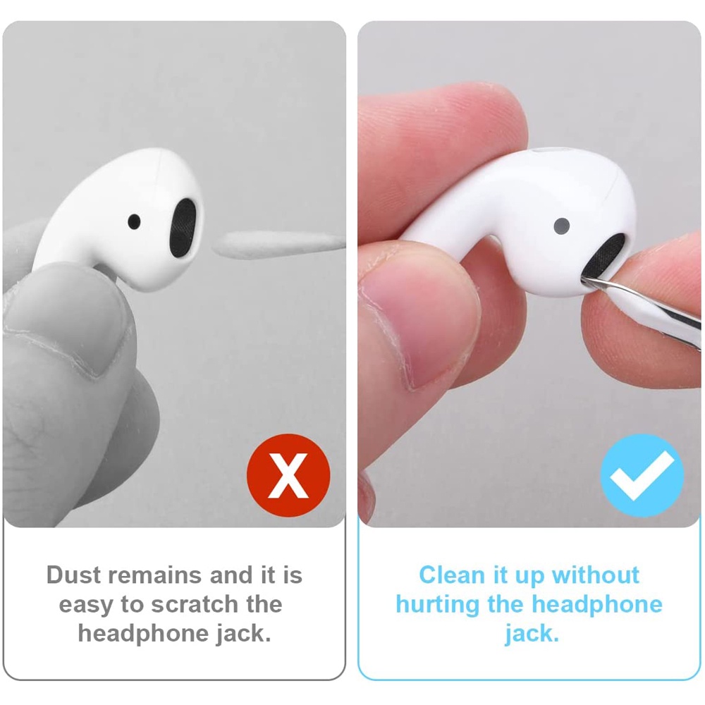 Bút Vệ Sinh Tai Nghe Bluetooth 4 Trong 1 Đa Năng Tiện Dụng