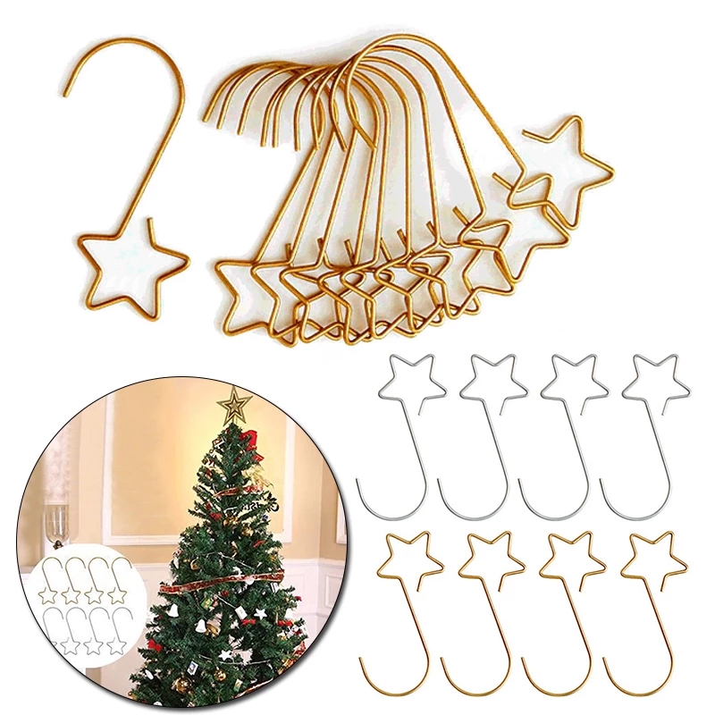 Set 20 Móc Kim Loại Treo Trang Trí Giáng Sinh