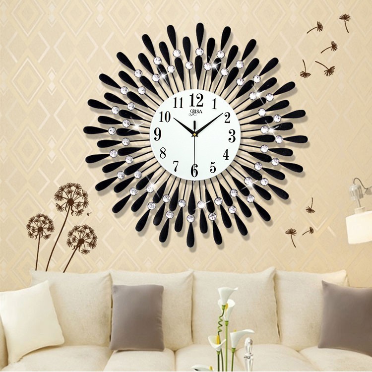 Đồng hồ treo tường BISA bảo hành 5 năm size 60cm BS60001.