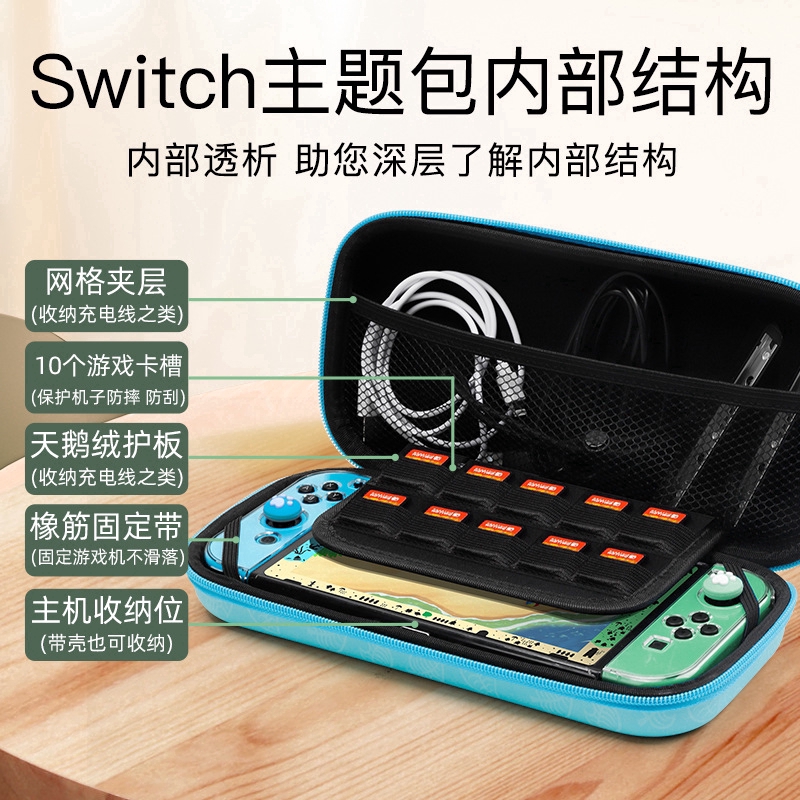 Túi Đựng Máy Chơi Game Nintendo Switch / Lite Tiện Dụng Chất Lượng Cao