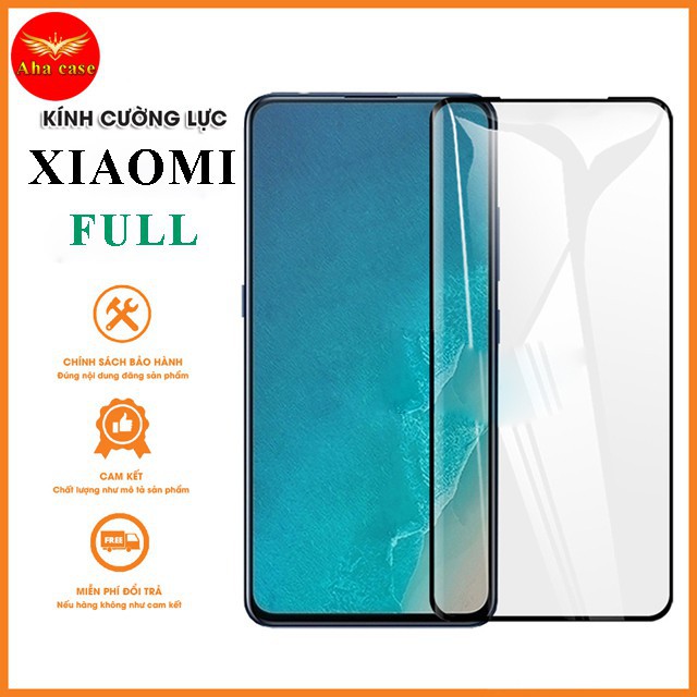 Cường Lực Xiaomi note 7, 7 pro, , note 8, 8pro, e, mi 9, mi 9t, mi 9s,  redmi 7, redmi 8