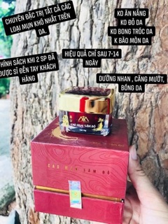 Cao mụn sâm đỏ