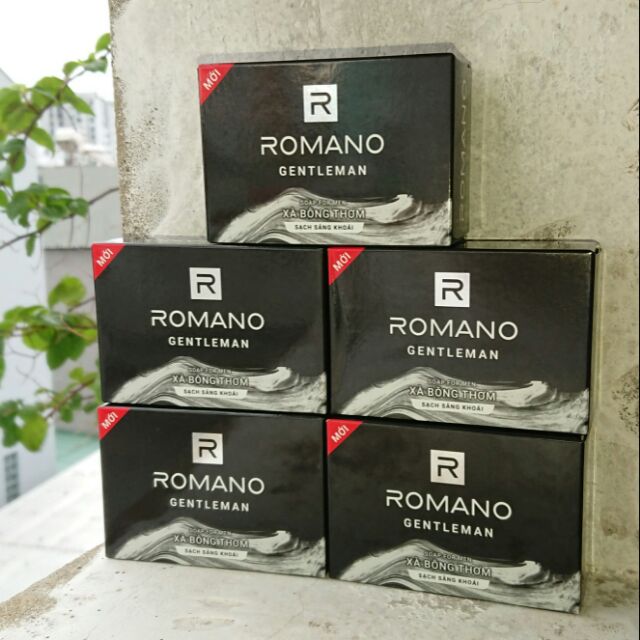 (MẪU MỚI) Xà bông thơm Romano Gentleman 90g