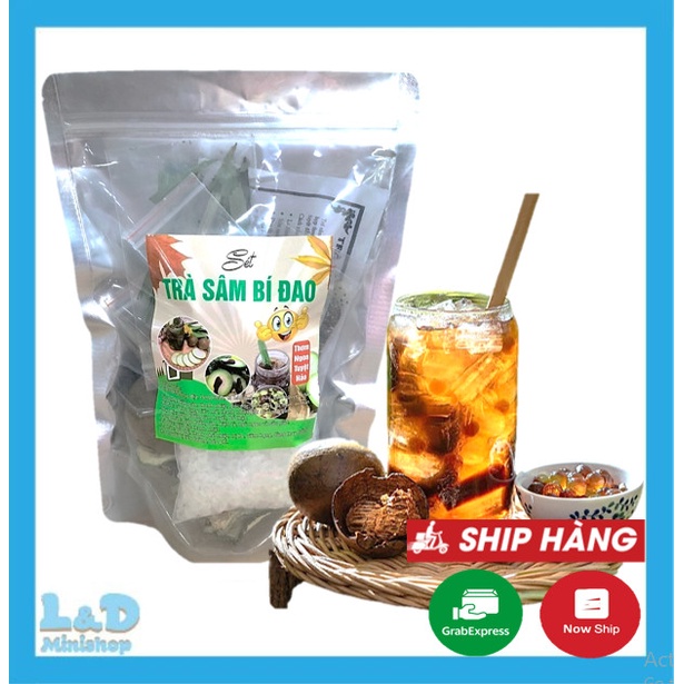 Set Trà Sâm Bí Đao La Hán Hoa Cúc Hạt Chia ( Nâu 5 Lít Nước)