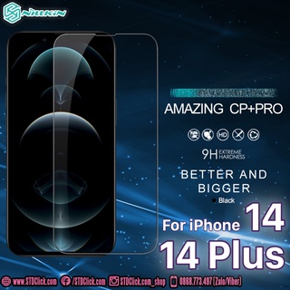 Kính cường lực iphone 14 plus - 14 nillkin cp+pro 2.5d 0.33mm chính hãng