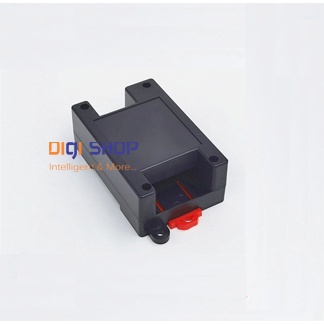 Hộp nhựa PLC kích thước 82*50*32  màu đen- Hàng có sẵn