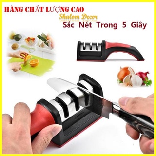 Dụng cụ mài dao 3 ke 3 rãnh tiện dụng, dụng cụ nhà bếp đa năng
