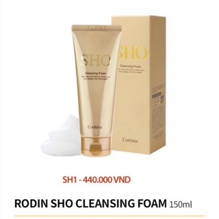 SỮA RỬA MẶT CHỐNG LÃO HOÁ SHO CLEANSING FOAM