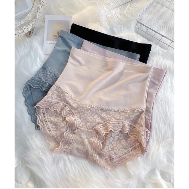 ❤️ Quần Lót Nữ ❤️ Quần Gen Bụng Định Hình Chất Su Lạnh Phối Ren Cao Cấp 888 ❤️