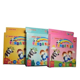 Khẩu trang trẻ em 3 lớp panda kid