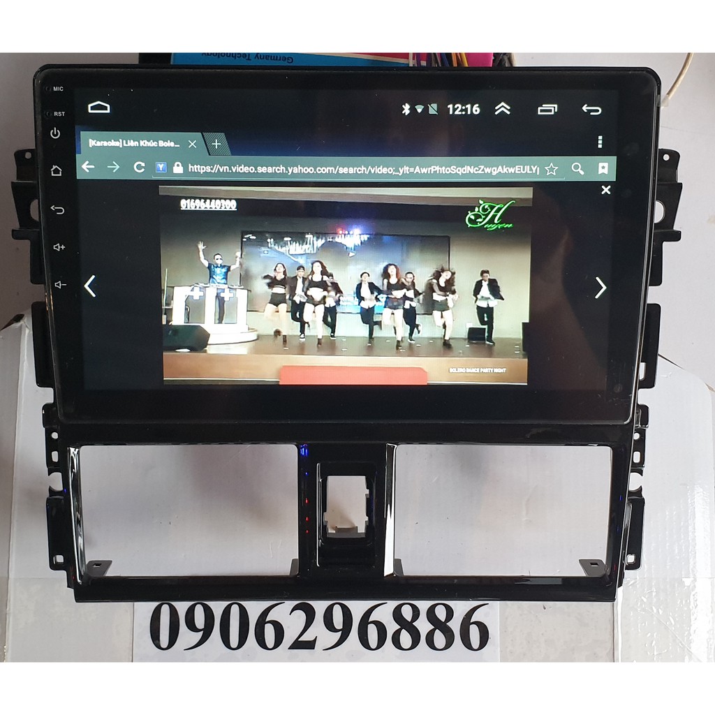 Màn hình DVD Android 4G Toyota Vios 2003-2020