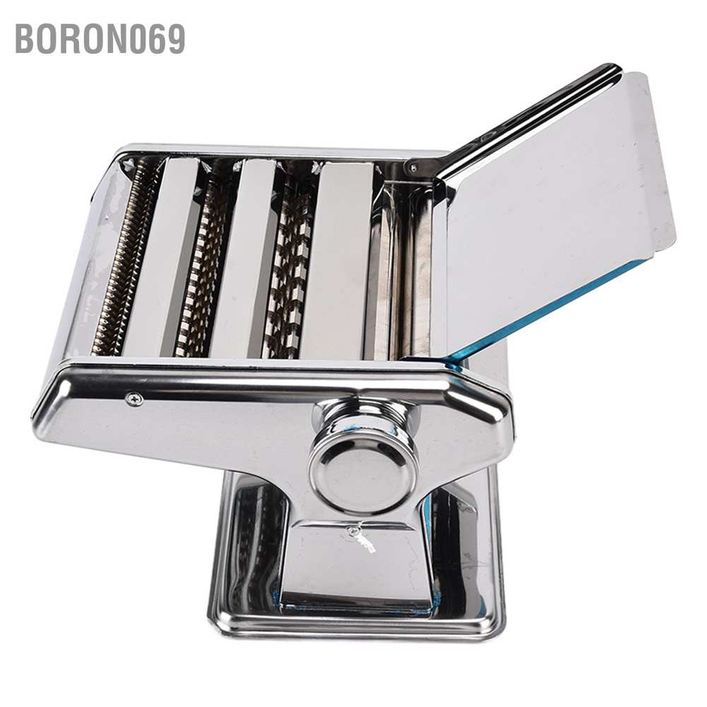 Hàng Hot Máy làm mì Máy làm mì ống bằng tay Thép không gỉ Máy ép bột nhào cho nhà