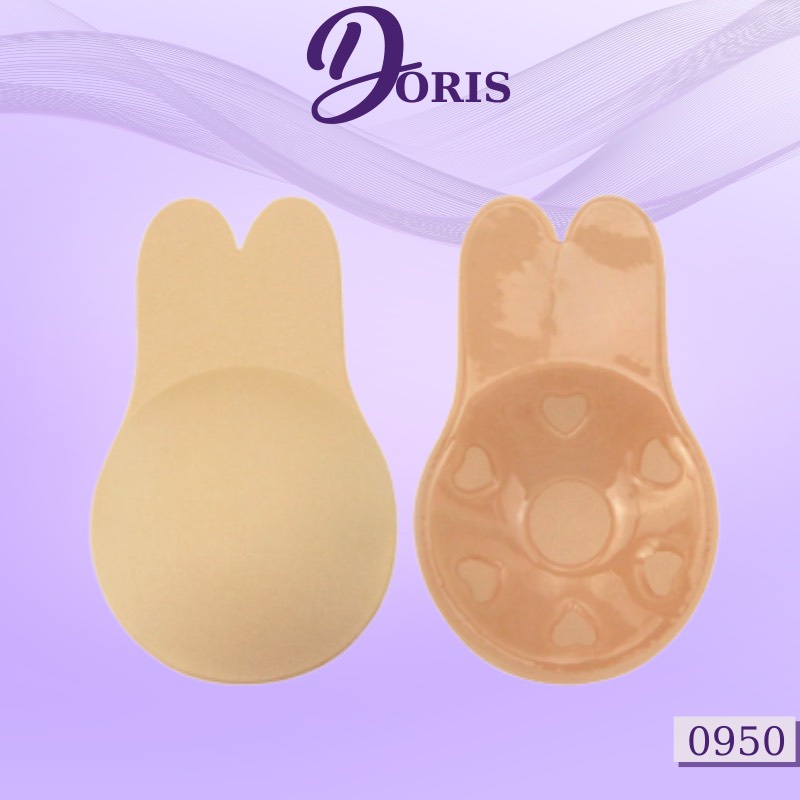 Miếng Dán Ngực Su Hình Thỏ Kéo Nâng Ngực Siêu Bám Dính DORIS 0950