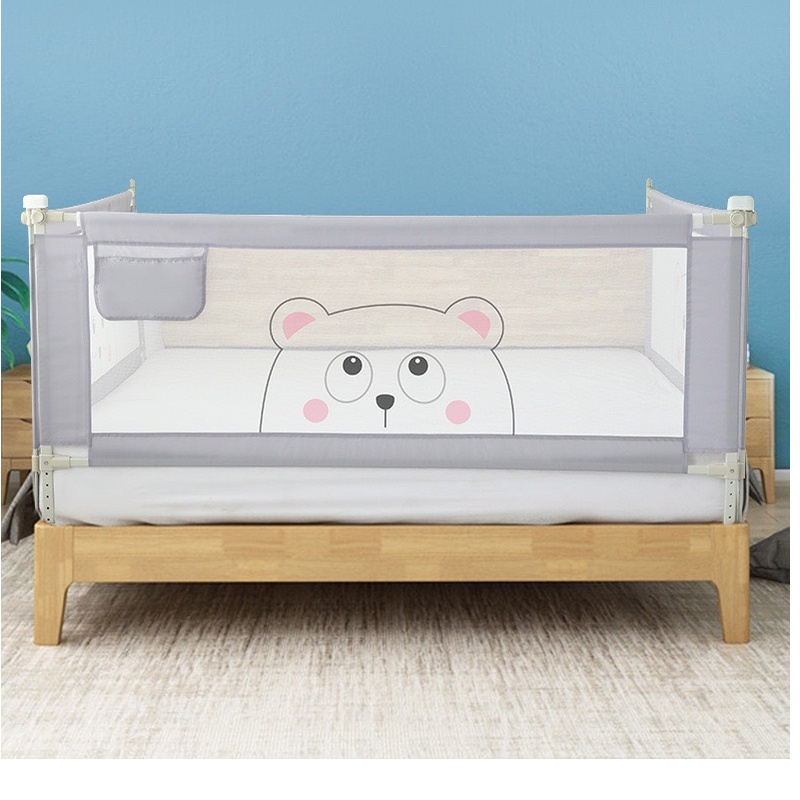 Bộ 2 thanh chắn giường dạng trượt an toàn cho bé