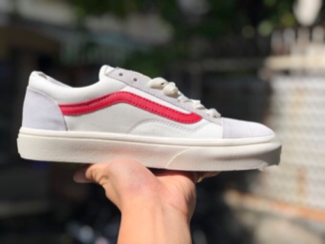 (Bản một một⚡️Tặng ful bok+tất+quà⚡️) Giày thể thao,sneakers nam nữ G89 vải vạch đỏ đế chống trơn.Êm chân thoáng khí