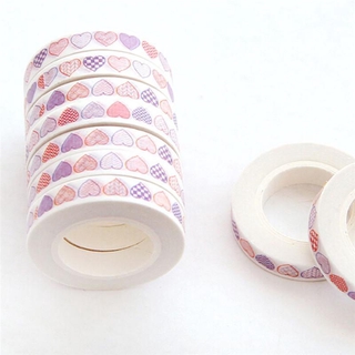 [O & J] Cuộn Băng Keo Giấy Mỏng 7mm * 10m Trang Trí