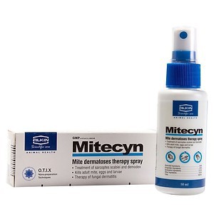 mytecyn trị nấm ghẻ viêm da chó mèo