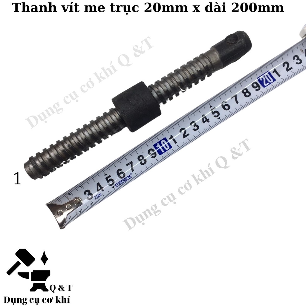 Vít me trục 20mm dài 200mm và 250mm