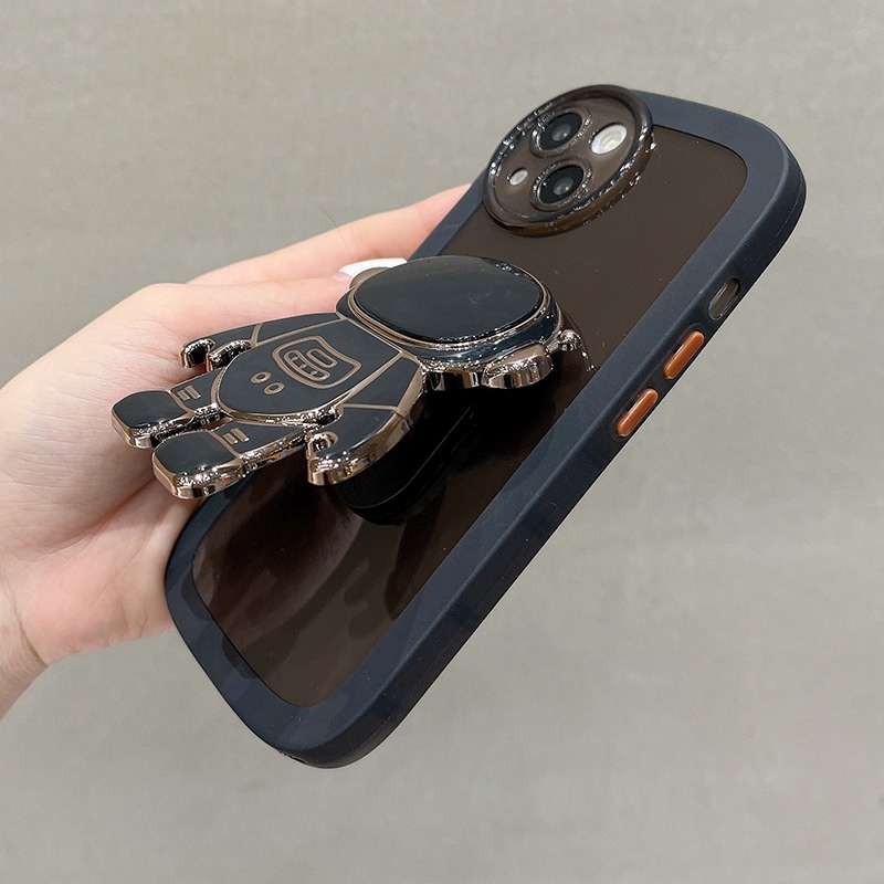 Ốp Điện Thoại Trong Suốt Hình Phi Hành Gia Cho iPhone 13 11 12Pro Max X XR XS Max