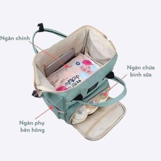 Balo bỉm sữa cho mẹ và bé