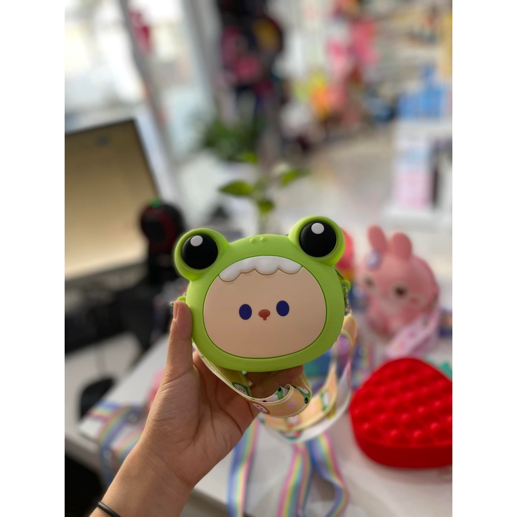 Túi đeo chéo popip - nhựa dẻo nhiều hình cho bé gái giá rẻ