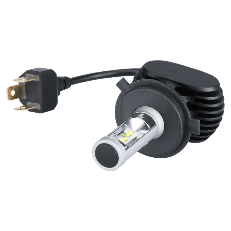 2 Đèn Pha H4-Cree Led H4 9003 Hb2 180W 6500K Cho Xe Hơi