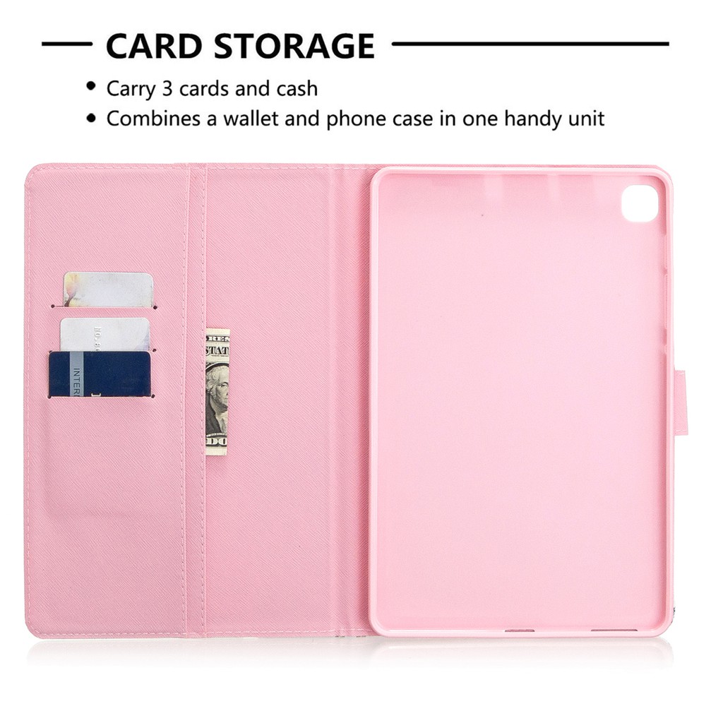 Ốp Máy Tính Bảng Silicon Có Giá Đỡ Gập Được In Hình Mèo Đáng Yêu Cho Samsung Galaxy Tab A 8.0 2019 SM-T295 T290 T297