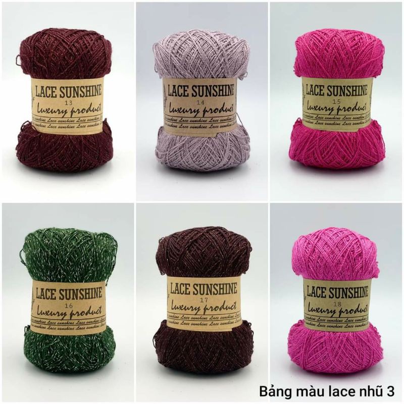 Sợi Lace Sunshine | BigBuy360 - bigbuy360.vn