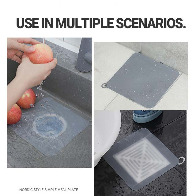 Nắp Đậy Cống Thoát Nước Sàn Nhà Tắm Bằng Silicone Chống Mùi Hôi