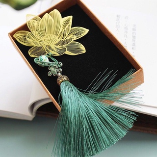 Bookmark Kim Loại Hình Hoa Sen Xinh Xắn