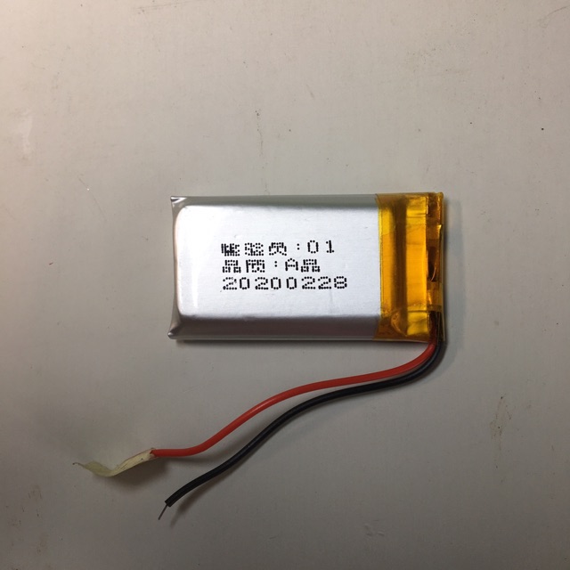[Loại tốt]Pin Li-Po 3.7V 502035 300mAh (Lithium Polyme) cho hộp sạc tai nghe Bluetooth