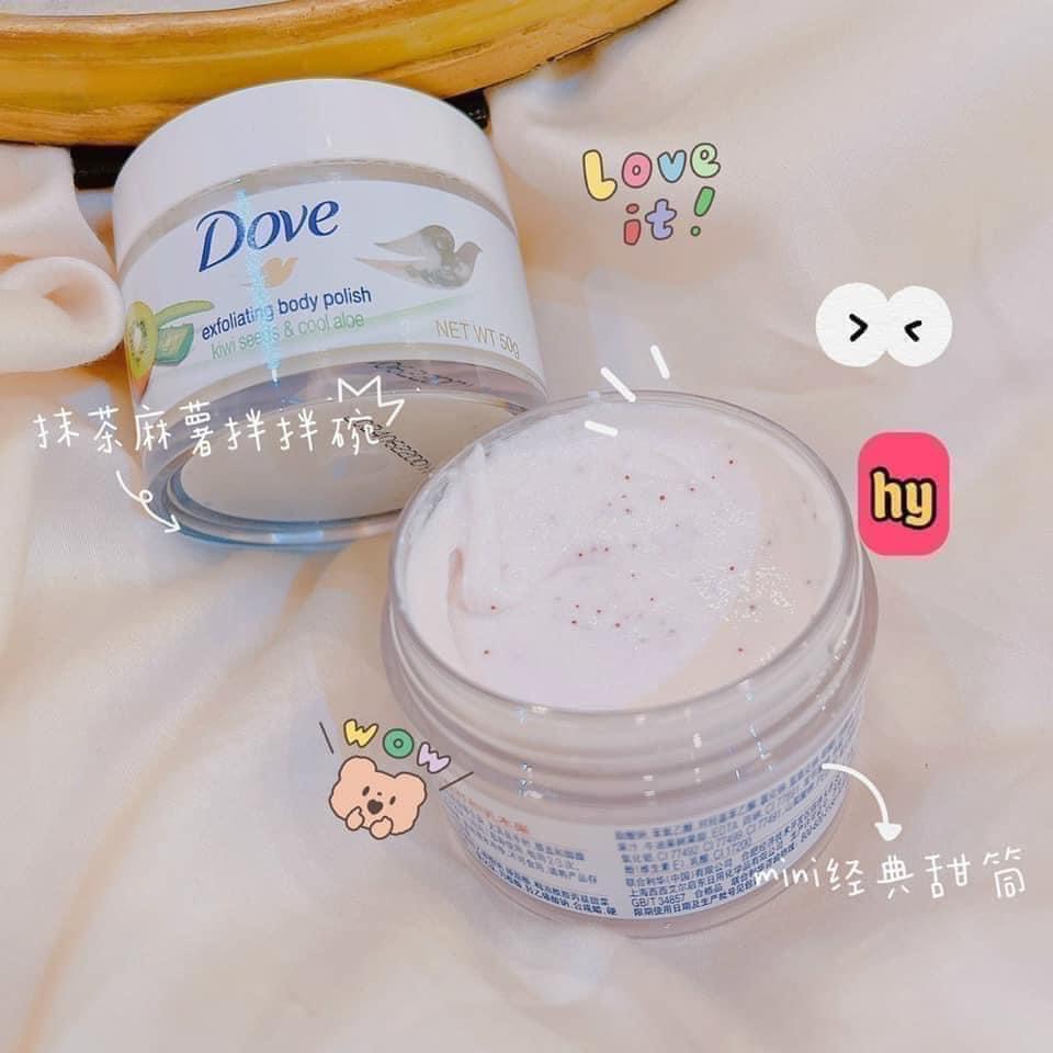 [HÀNG HOT] Tẩy da chết body DOVE giúp da mịn màng chiết xuất từ thiên nhiên hũ 50g | BigBuy360 - bigbuy360.vn